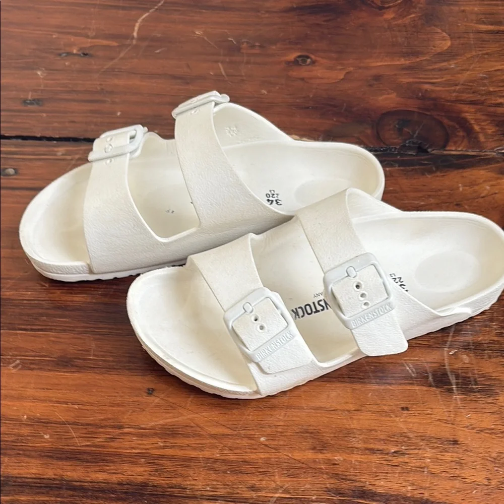 Birkenstock - Arizona White Women's Sandals - Picture 4 of 4